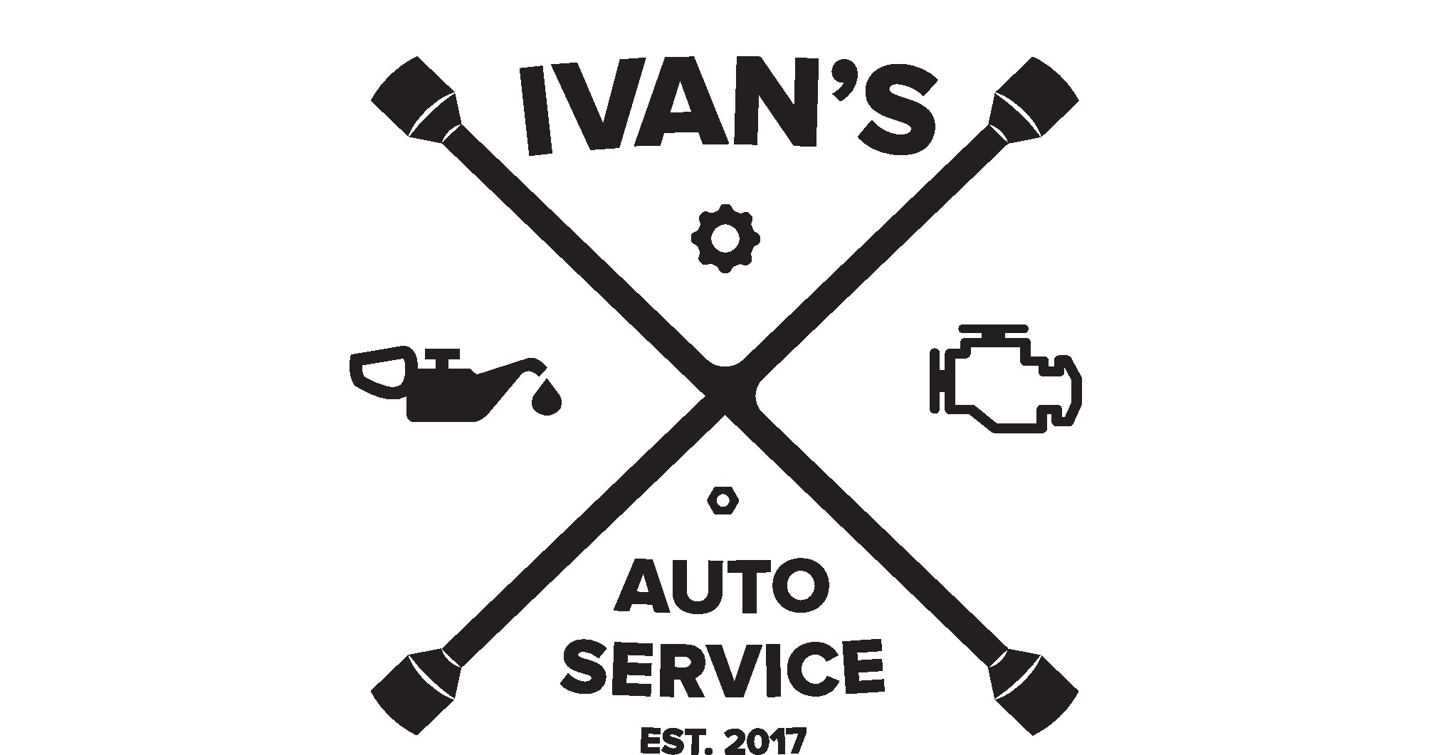 Ivan's Auto Service Logo